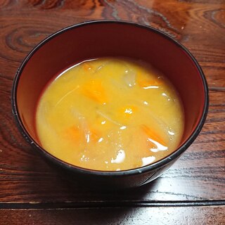 かぼちゃのお味噌汁